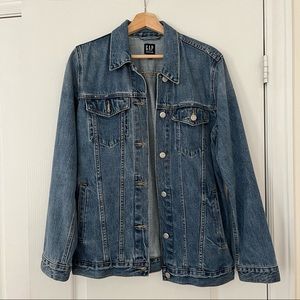 Gap Oversized Icon Denim Jacket Size M